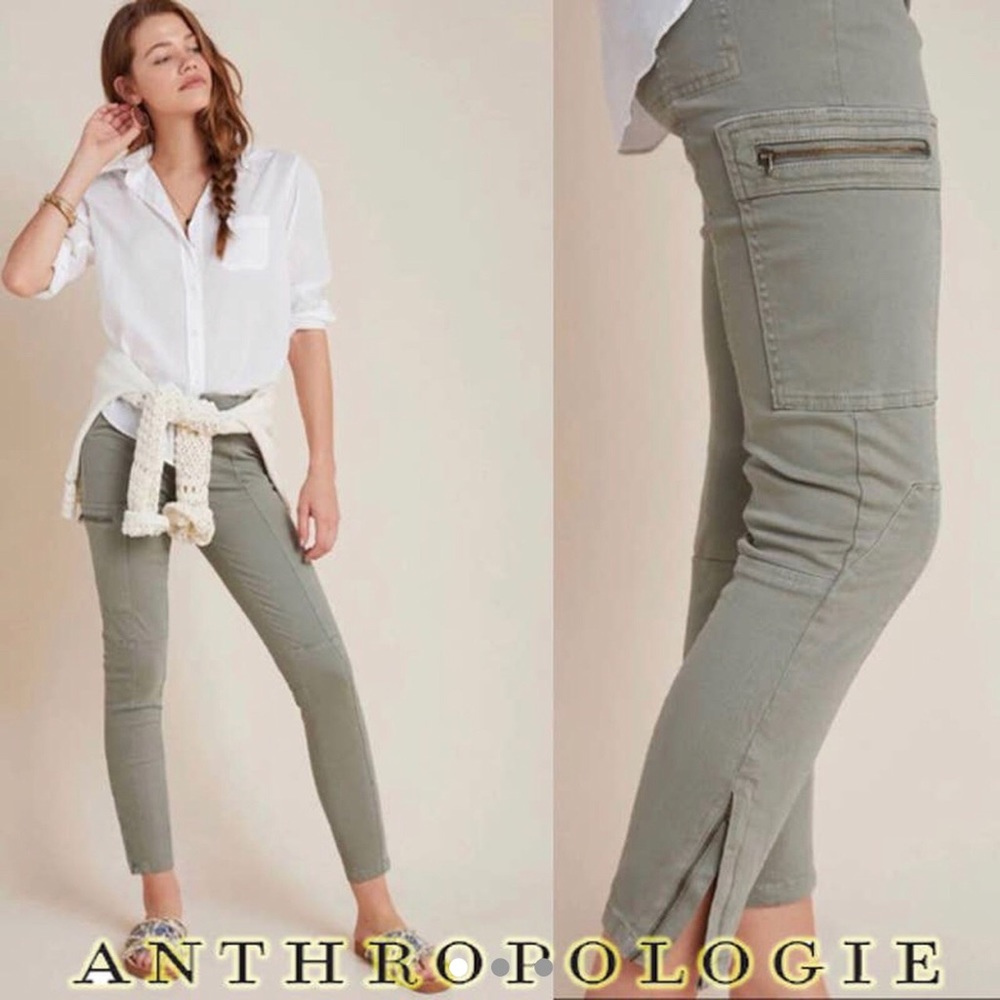 Anthropologie Jefferson Moto Pants
